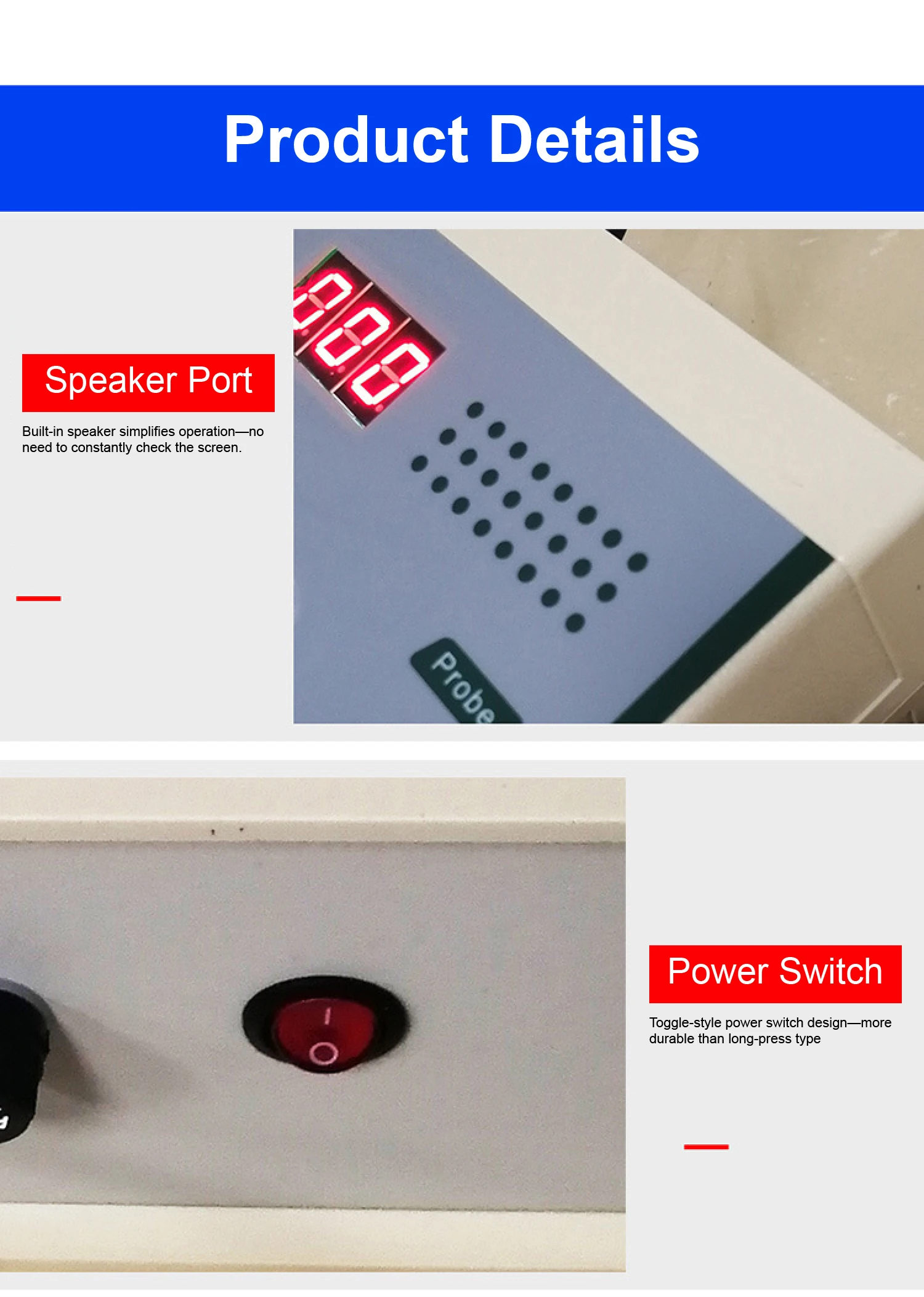 Digital Colony Counter XK97-A 220V  Bacterial Colony Counting Device Semi-Automatic Lab Colony Counter with LED Display detail