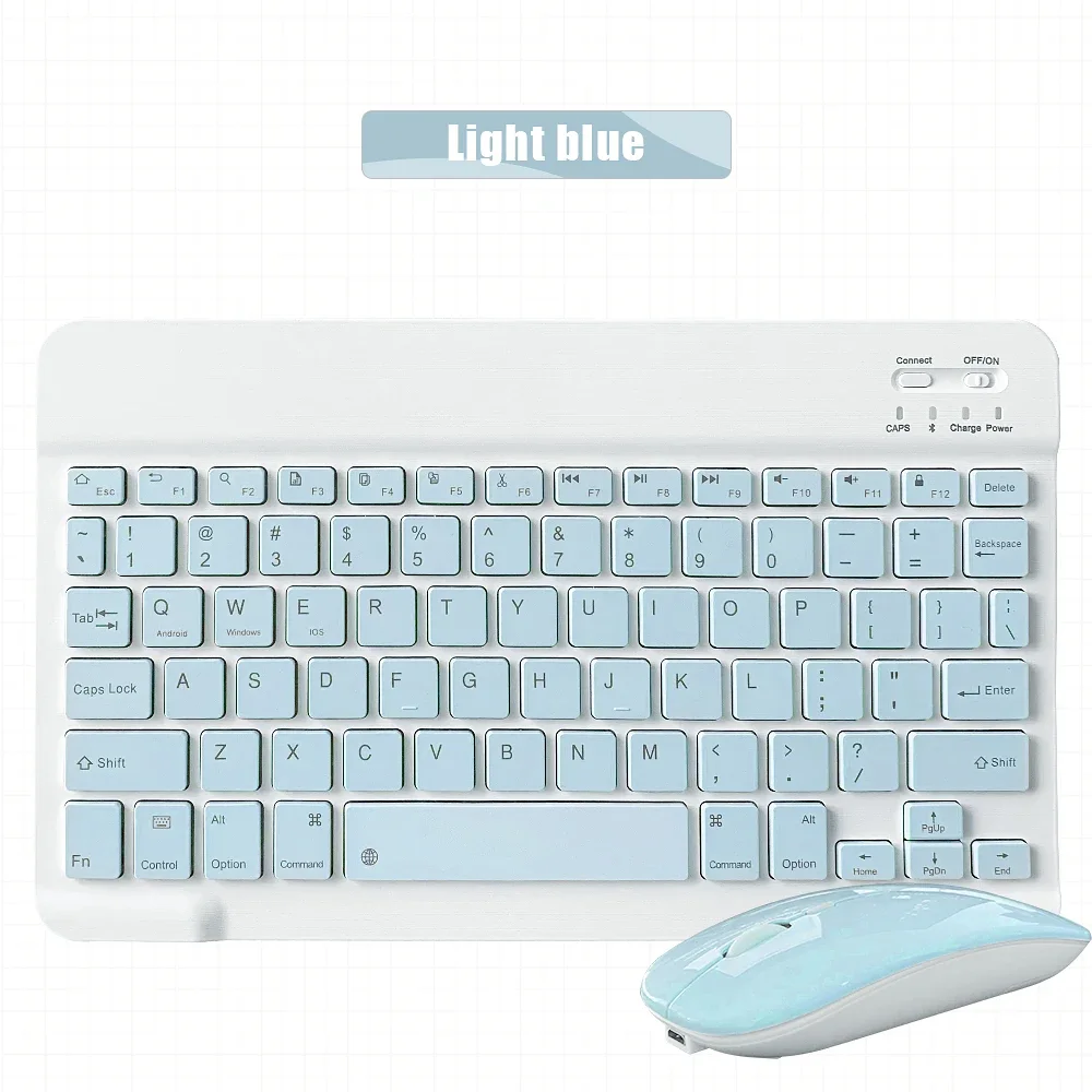 Tablet Wireless 10inch Keyboard For iOS Android Windows For iPad Huawei Samsung Teclado Bluetooth-compatible Keyboard and Mouse detail