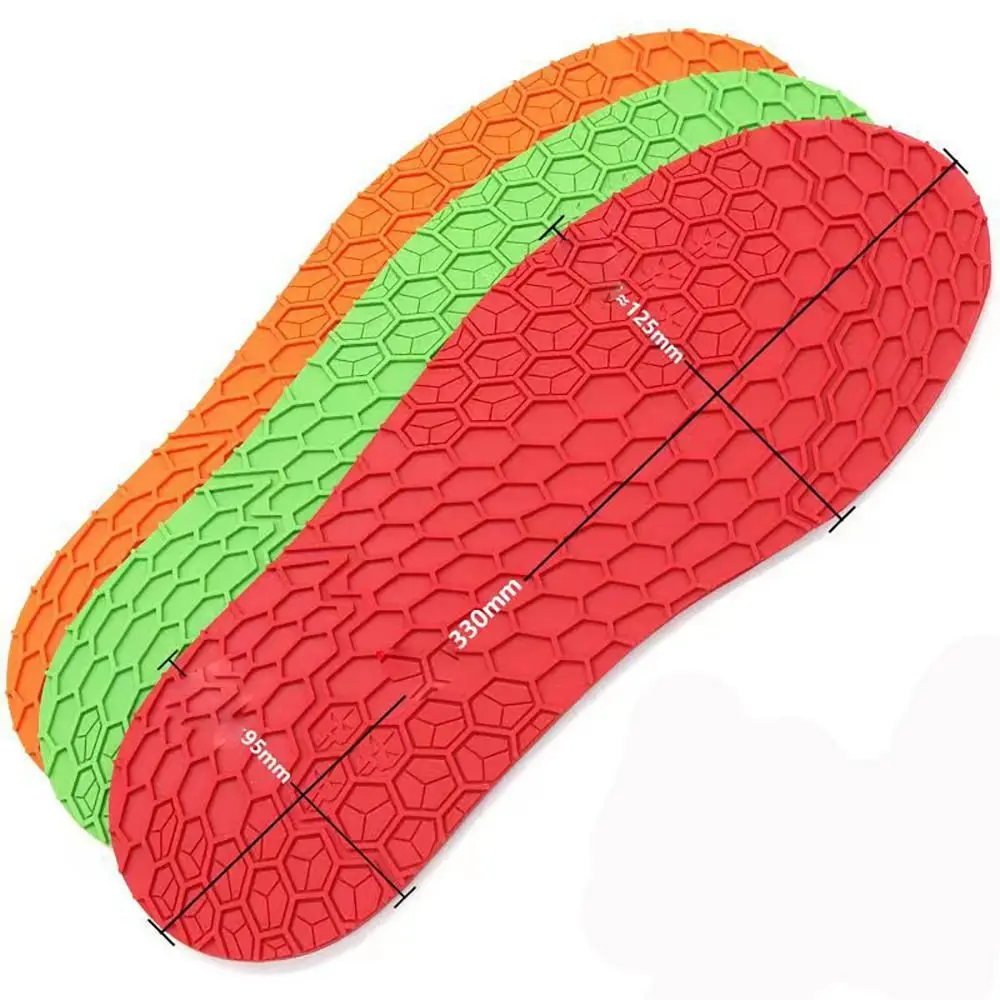 Rubber Full Soles for Making Shoes Replacement Outsole Anti-Slip Anti-Slip Repair Sheet Sole Protector Soles Anti Wear Sole Pads detail