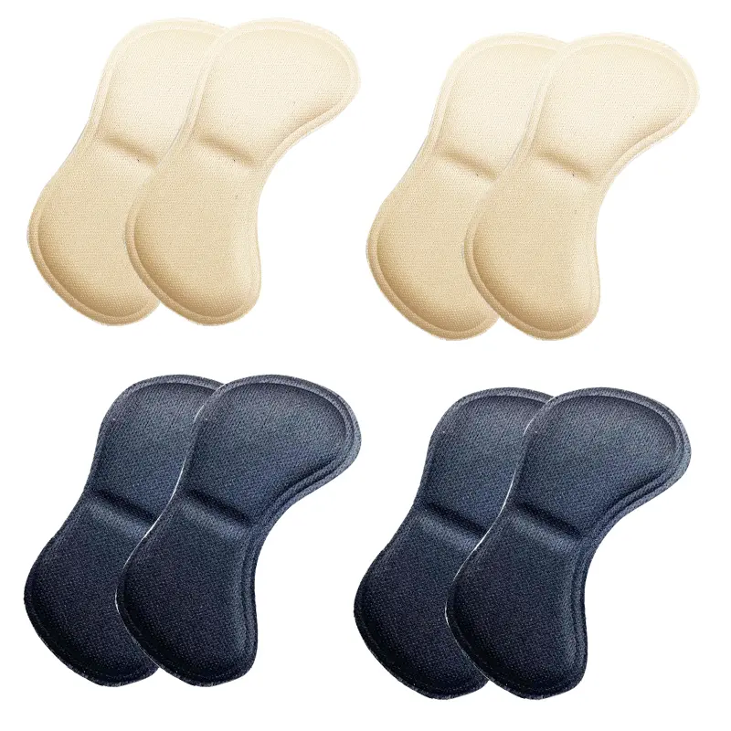 4 Pairs Heel Insoles Pads Patch Pain Relief Anti-wear Cushion Feet Care Heel Protector Adhesive Back Sticker Shoes Insert Insole product view