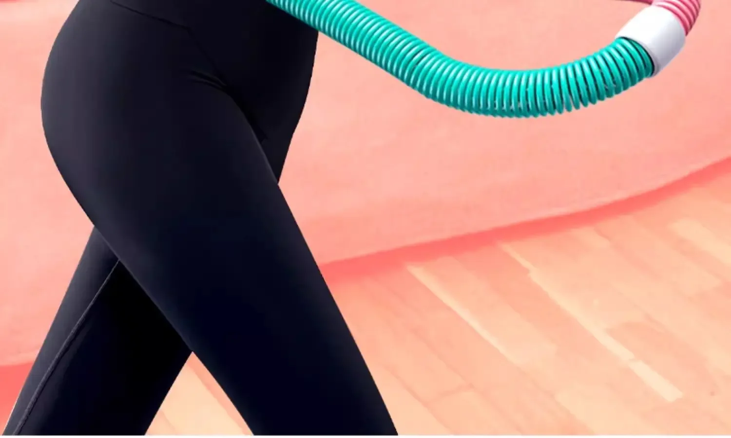 Spring Hula Hoop Skinny Waist Artifact Abdominal Fat Burning Shaping Instrument Elastic Soft Software Men's Belly Tuck detail