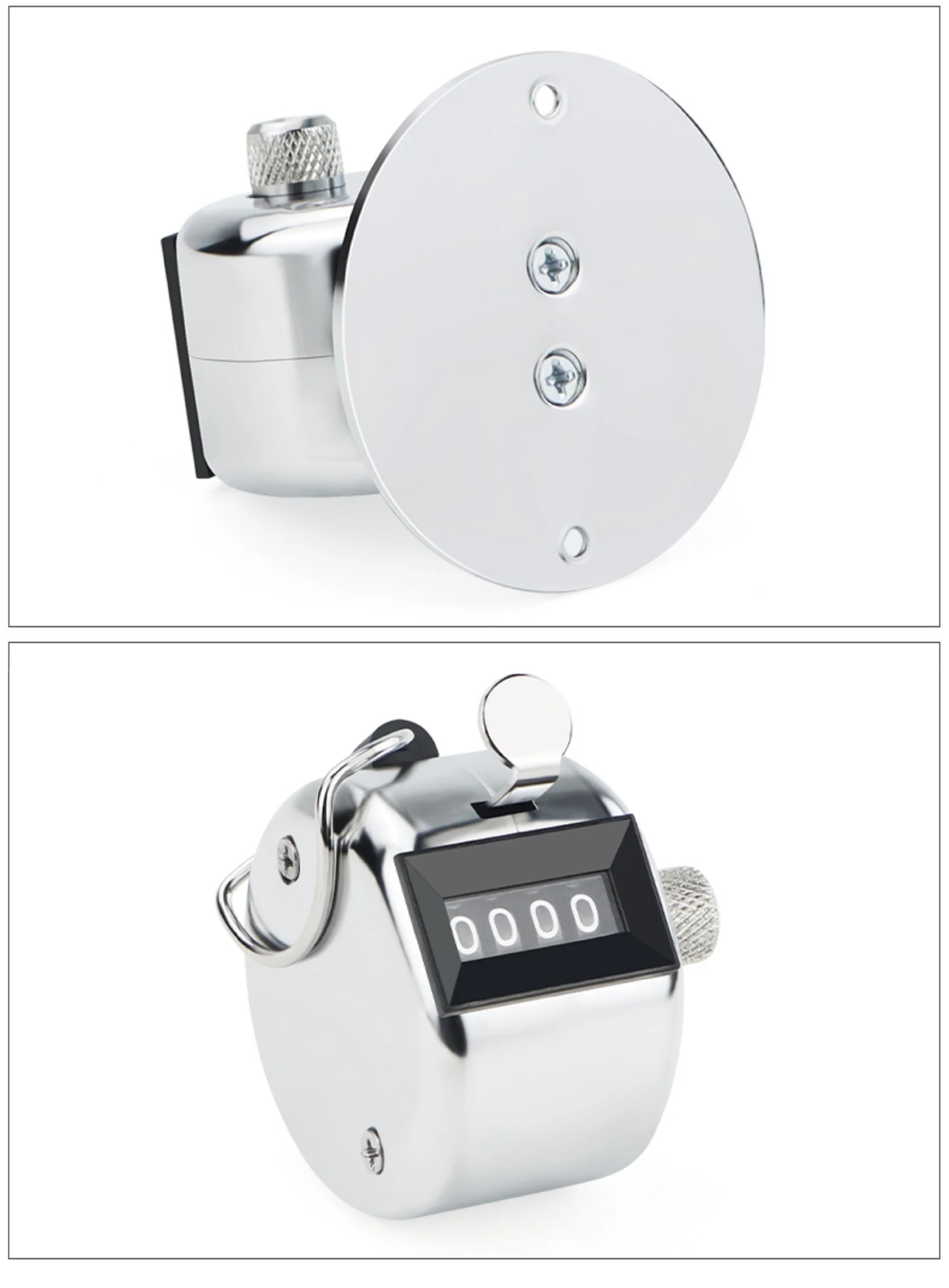 4 Digit Handheld Mechanical Tally Counter Clicker for Events Crowd Counting Warehouse Attendance 09999 No Battery detail