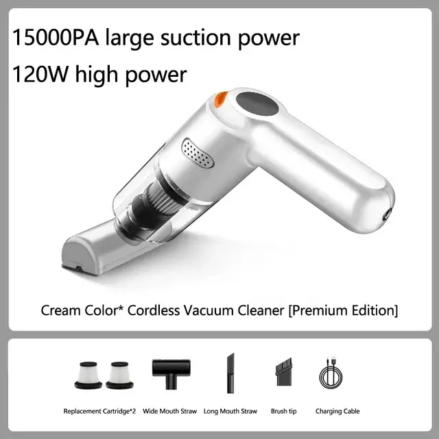 9500PaWireless Handheld Vacuum Cleaner Large Suction Car Vacuum Cleaner Household Mini Pet Hair Vacuum Cleaner Pet Hair Absorber product view