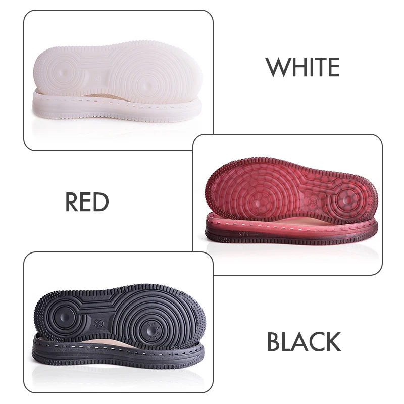Anti-slip Shoe Patch Durable Repair Replacement For Boot Shoes Diy Hand Knitting Soft Rubber Soles Hand-woven Hook Line Soles detail