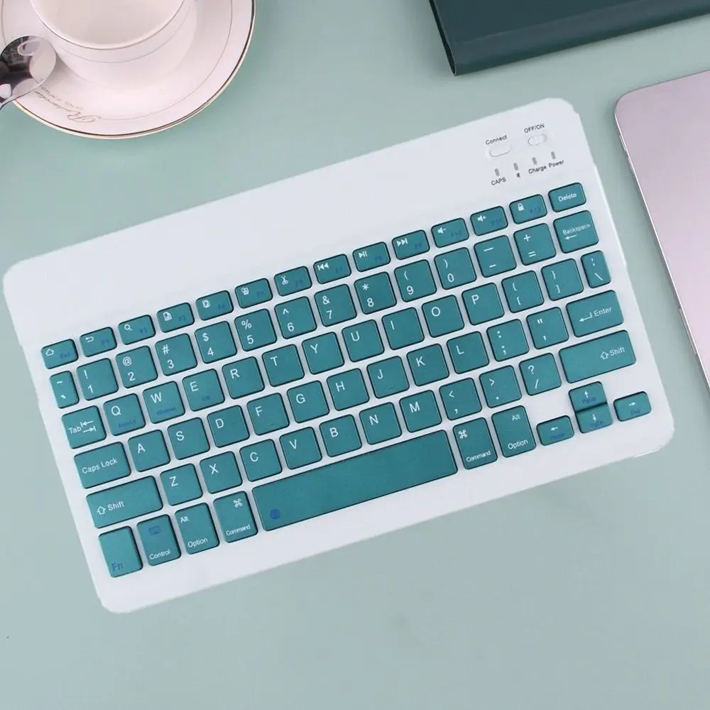Ultra Thin 10 Inch Bluetooth Keyboard Rechargeable Mini Wireless Keyboard Universal Portable Portable Keyboard Mobile Use detail