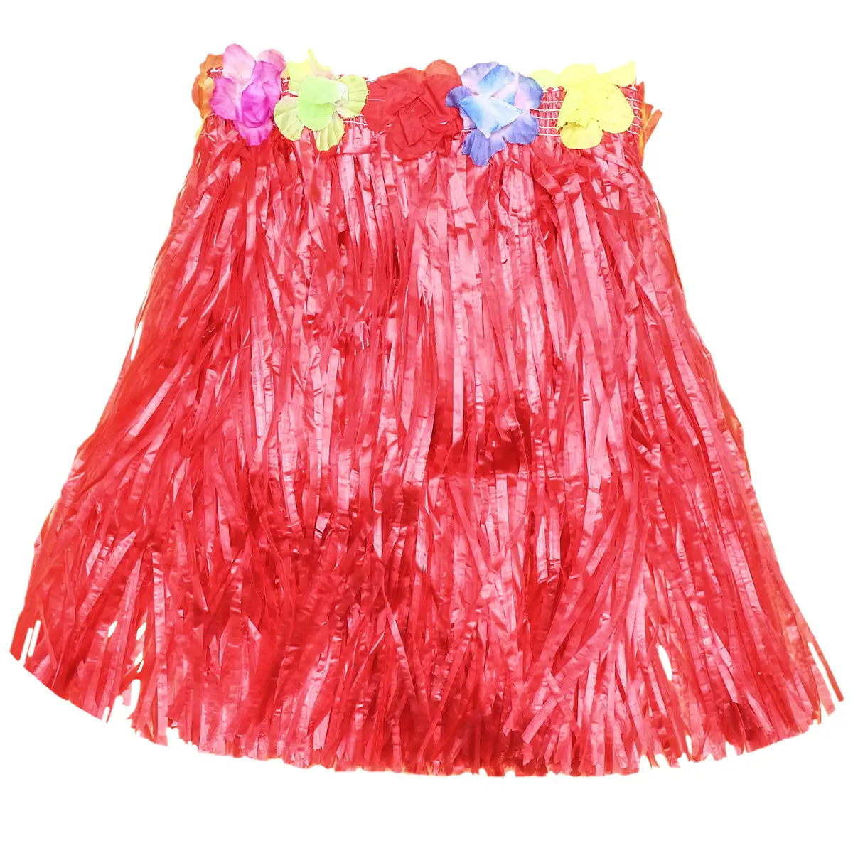 Kids Luau Costume Set Hawaiian Hula Skirt Head Hoop Bracelets Neck Garland Colorful Tropical Party Supplies for Beach Luau product view