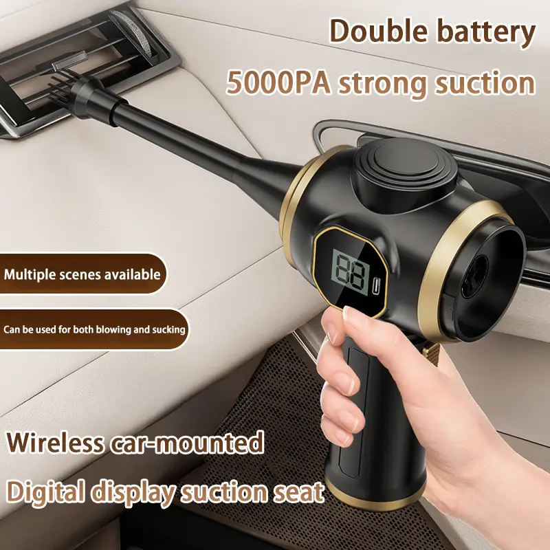 Vacuum Cleaner Car Suction Blowing Integrated Small High-power Suction Wireless Handheld Dust Desktop Vacuum Cleaner product view