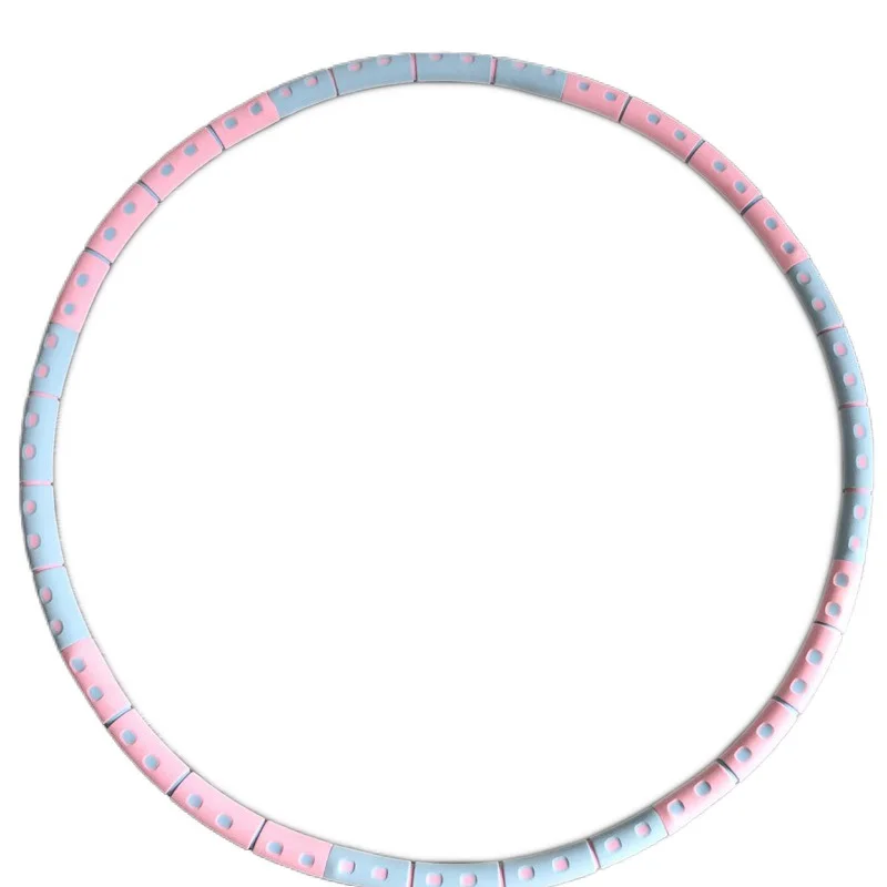 8 Section Sport Hoop Abdomen Circle Exercise Home Bodybuilding Lose Weight Yoga Hoop Exercise Crossfit Fitness Workout detail