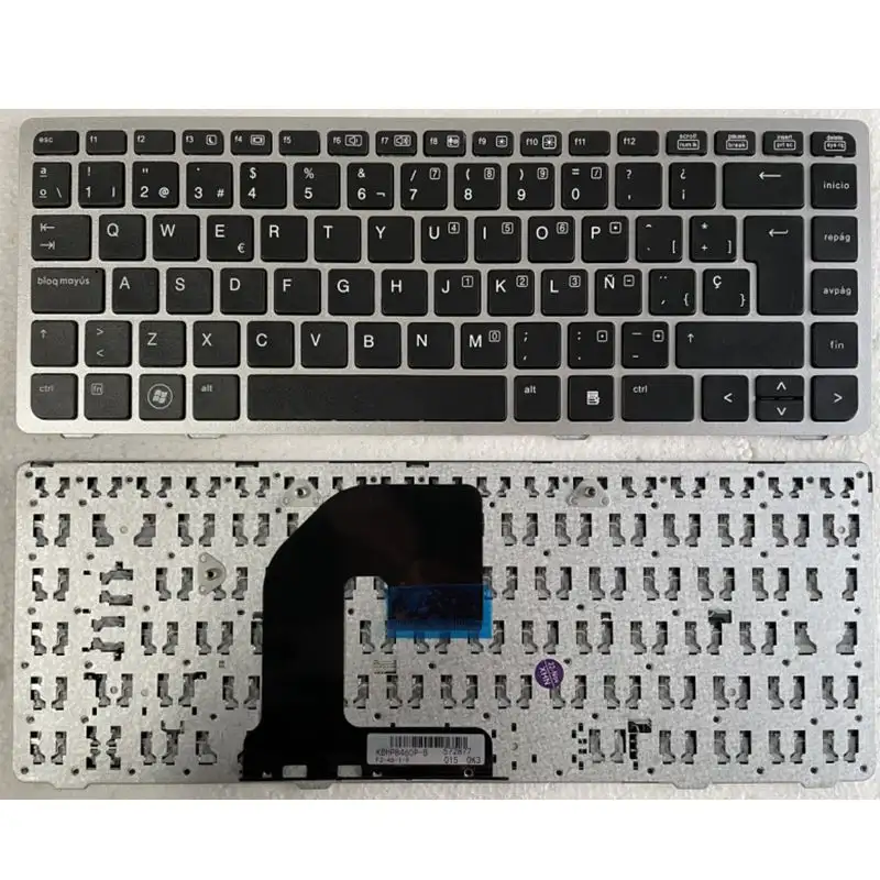New US/RU Keyboard For HP EliteBook 8470B 8470P 8470 8460 8460p 8460w ProBook 6460 6460b 6470 6470b laptop Without Point stick product view