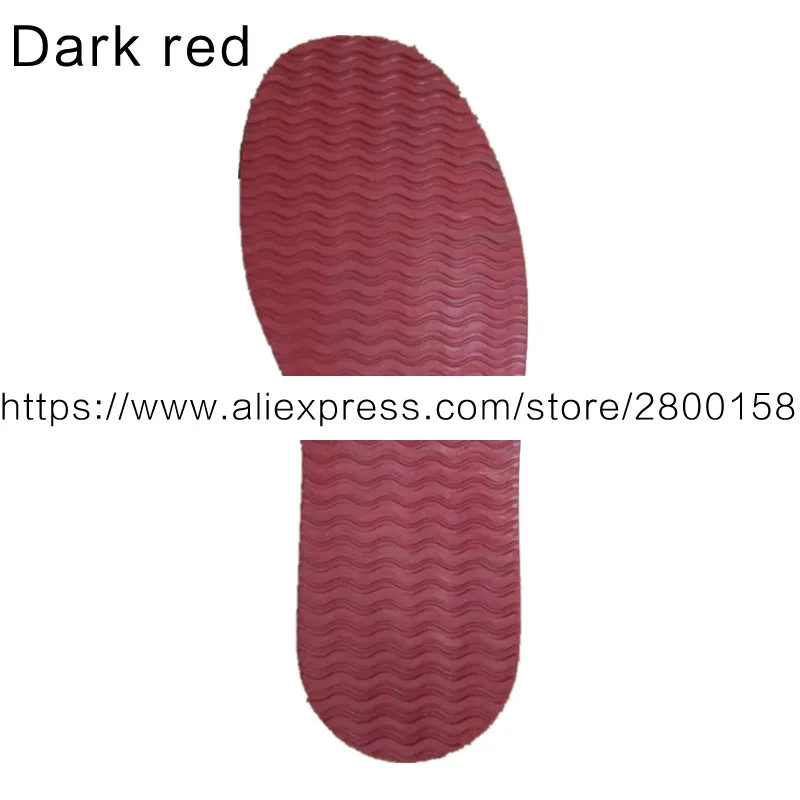 1 Pair DIY Rubber Full Sole Repair Shoes Tire Grain Wave Pattern Repair Worker Shoes Outsole 4mm Stick On Full Soles Heel Pads detail