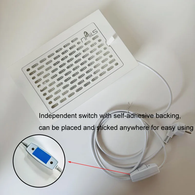 Manicure Supplies Powerful Table Desktop Aspirator Dust Absorber for Nails Vacuum Cleaner Extractor Fan Machine product view