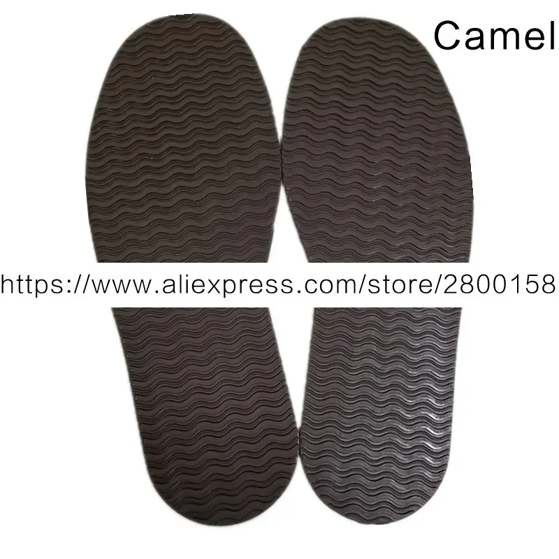 1 Pair DIY Rubber Full Sole Repair Shoes Tire Grain Wave Pattern Repair Worker Shoes Outsole 4mm Stick On Full Soles Heel Pads product view