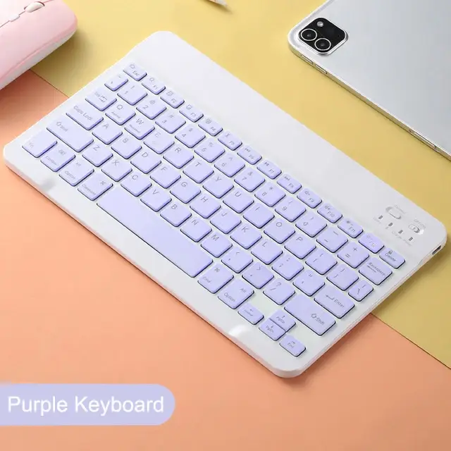 NexusClick Bluetooth Keyboard and Mouse For iPad Xiaomi Samsung Huawei Phone,Slim Mini Wireless Keyboard For Android IOS Windows product view
