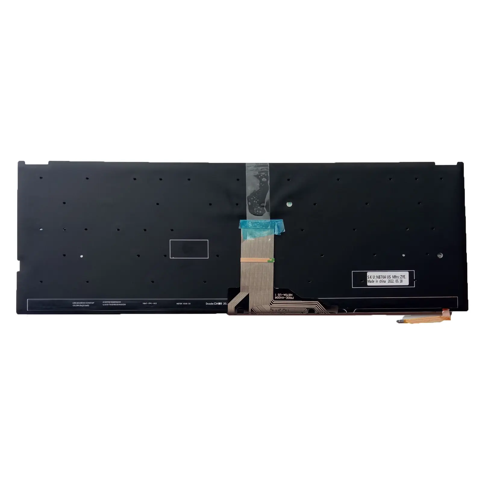 US Laptop Keyboard for ASUS X509 X509F X509D M509D X515 X515M F515 F515E X509FJ-EJ095T product view