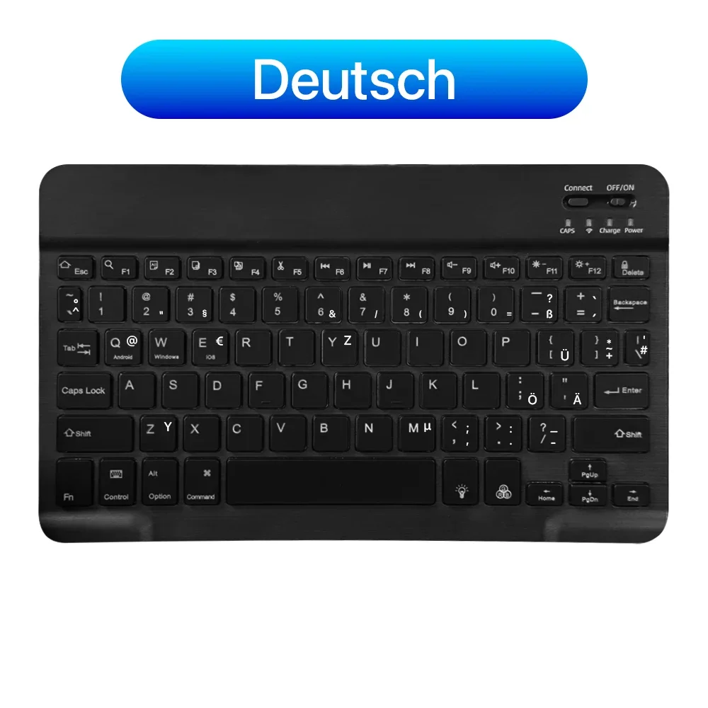 READ YYEAH RGB Backlit Bluetooth Keyboard Mouse Combo Multi-language Rechargeable Wireless Keyboard for Tablet Laptop PC Gaming detail