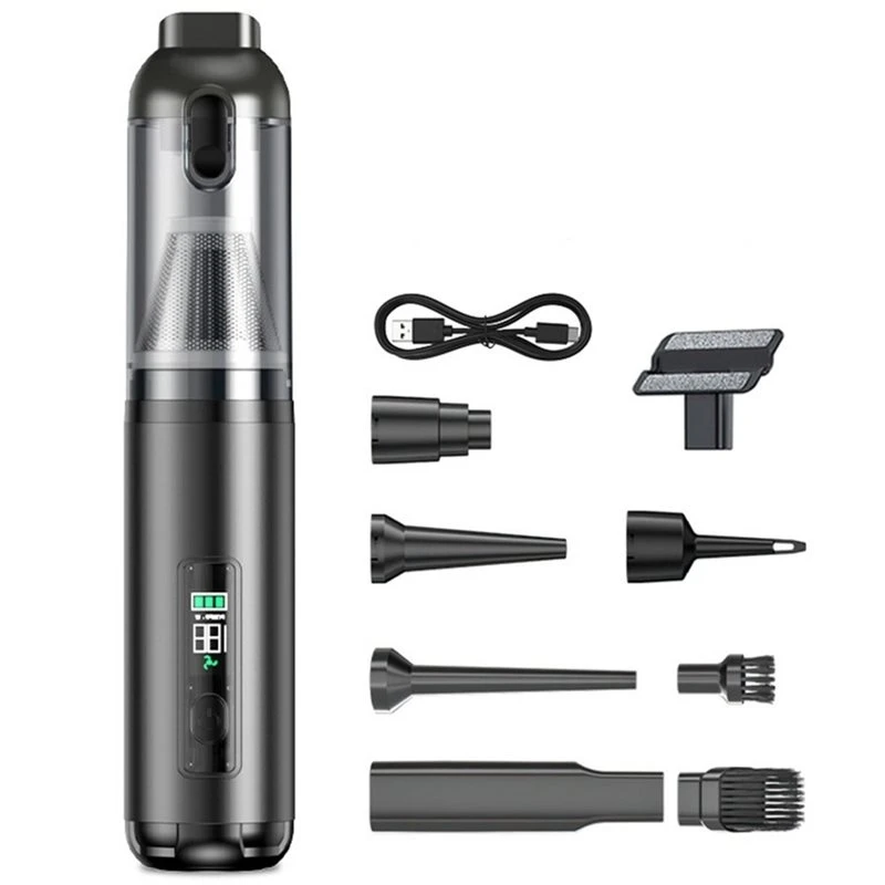 2026-Car Office Desk,Keyboard Cordless Handheld Vacuum Cleaner 16000Pa Suction Portable Mini For Small Jobs detail
