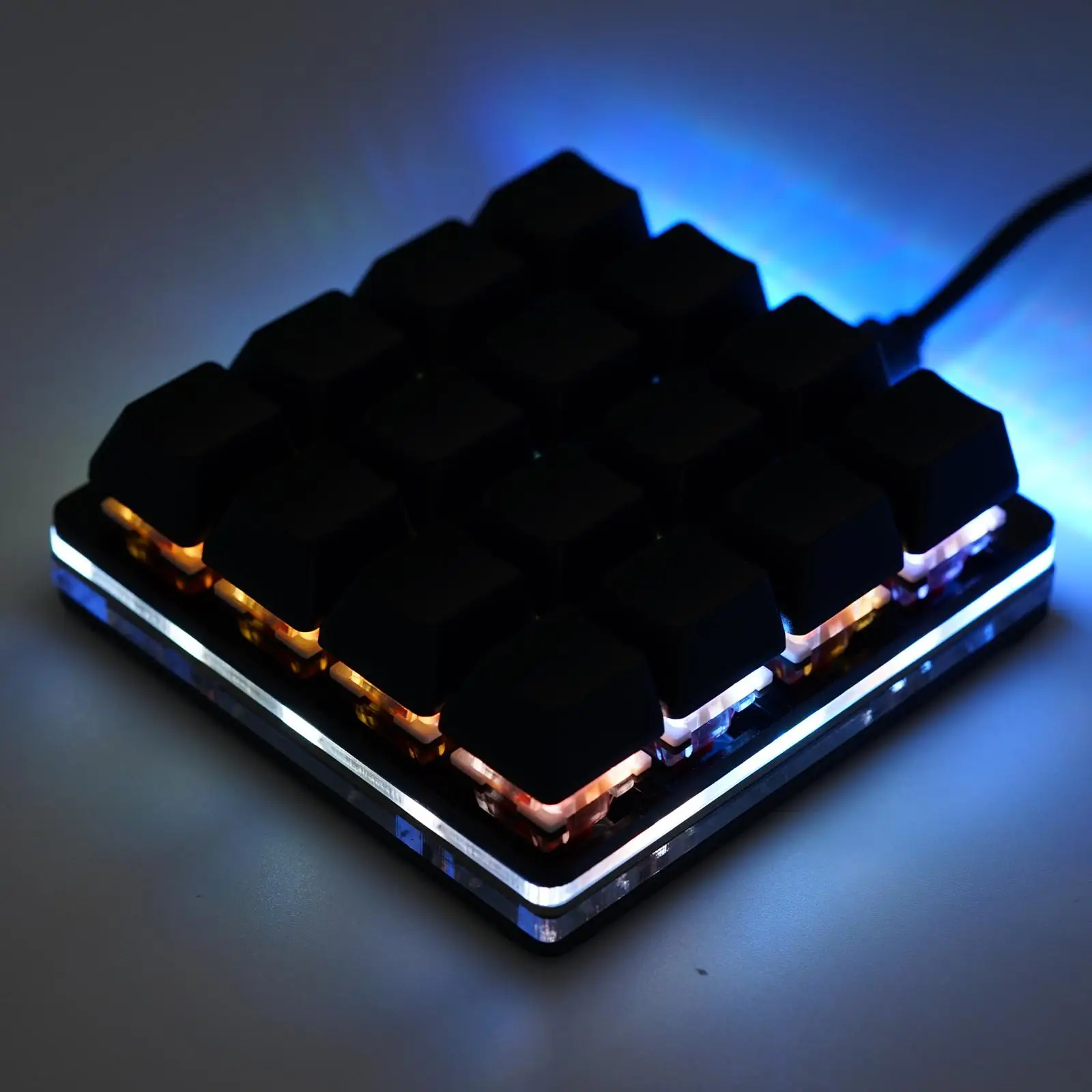 16/8Key Mini Keyboard Mechanical Keyboard Gaming Programming Custom Keyboard Keycaps For Photoshop SayoDevice detail