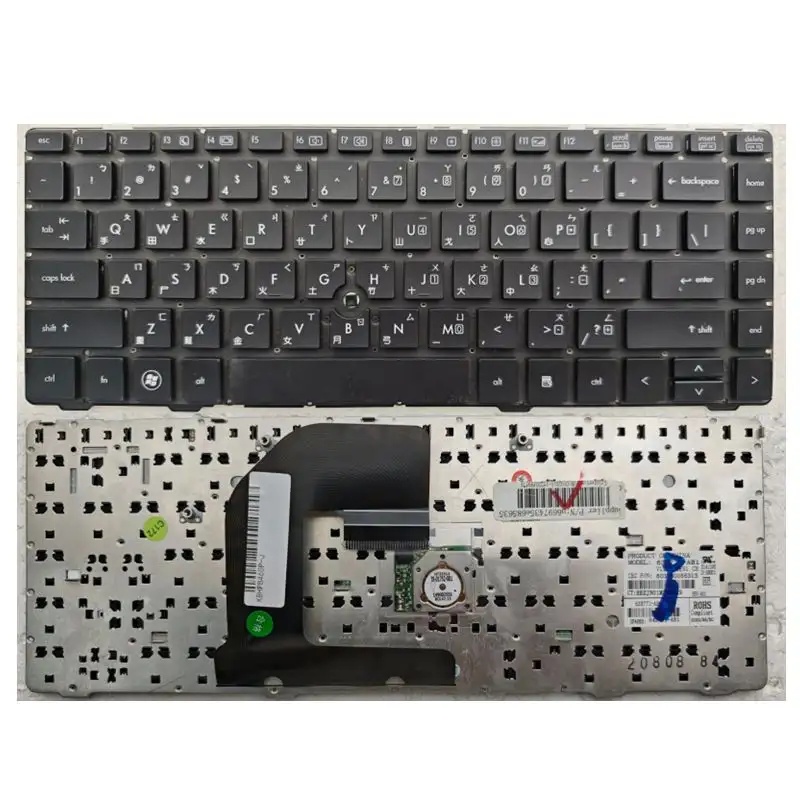 New US/RU Keyboard For HP EliteBook 8470B 8470P 8470 8460 8460p 8460w ProBook 6460 6460b 6470 6470b laptop Without Point stick product view