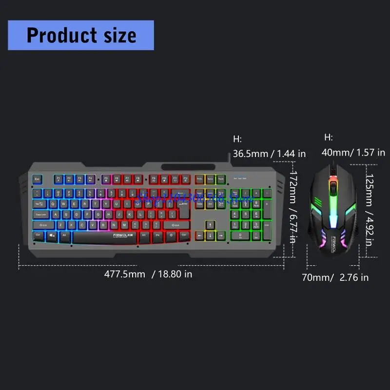 02DD DS600 Ergonomic Corded Keyboard With 19 Anti Ghosting And Anti Slip Design detail
