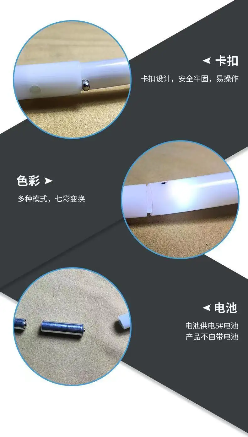 2026 Gym Fitness Multi Color Lighting Perfect For Festivals LED Hula Sport Hoop detail