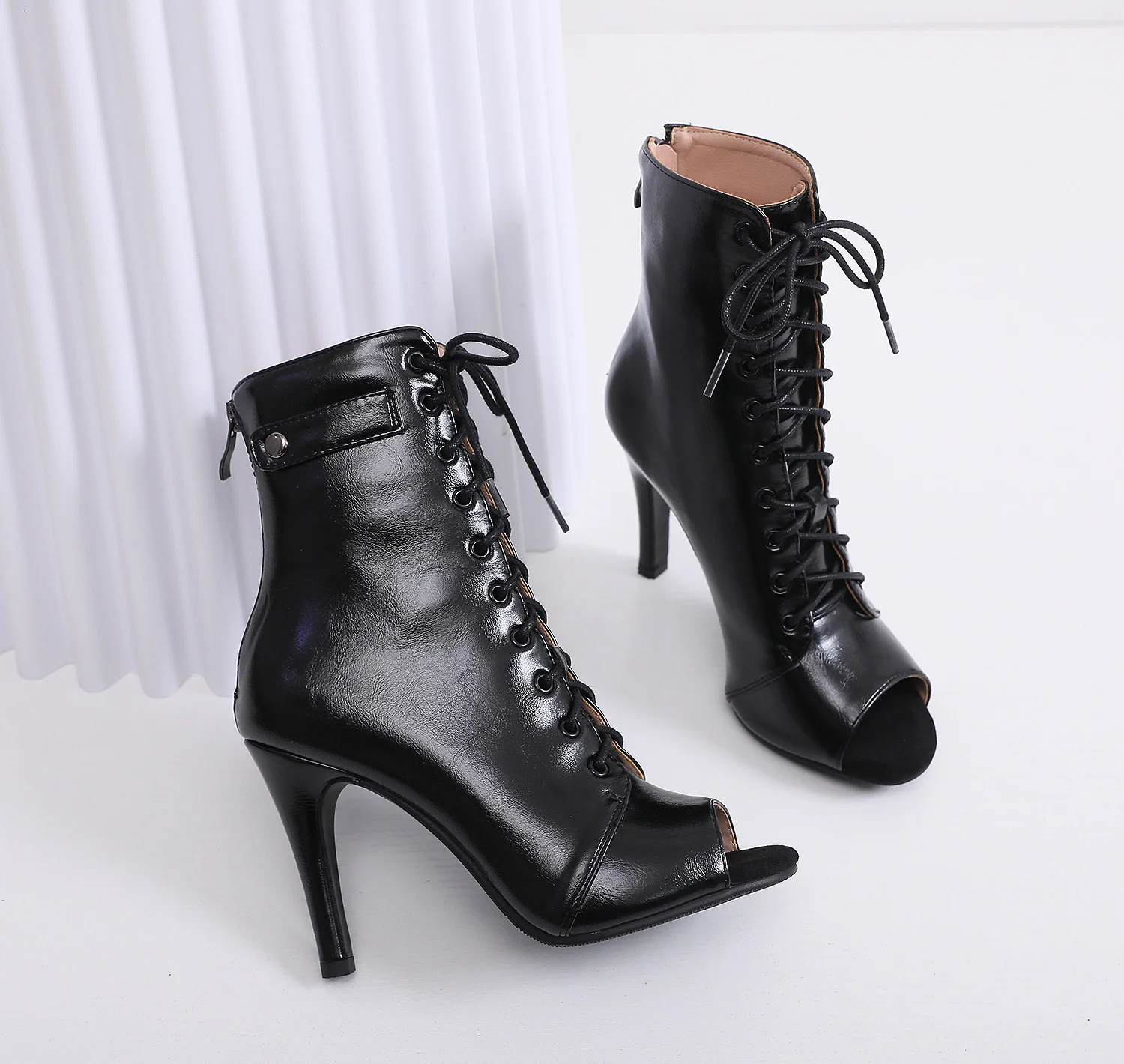 Women's 2020 Brand Party Boots Women's Sexy stilettos High Heels Footwear Women Latin dance heels shoes Latin 2020 For Ballroom detail