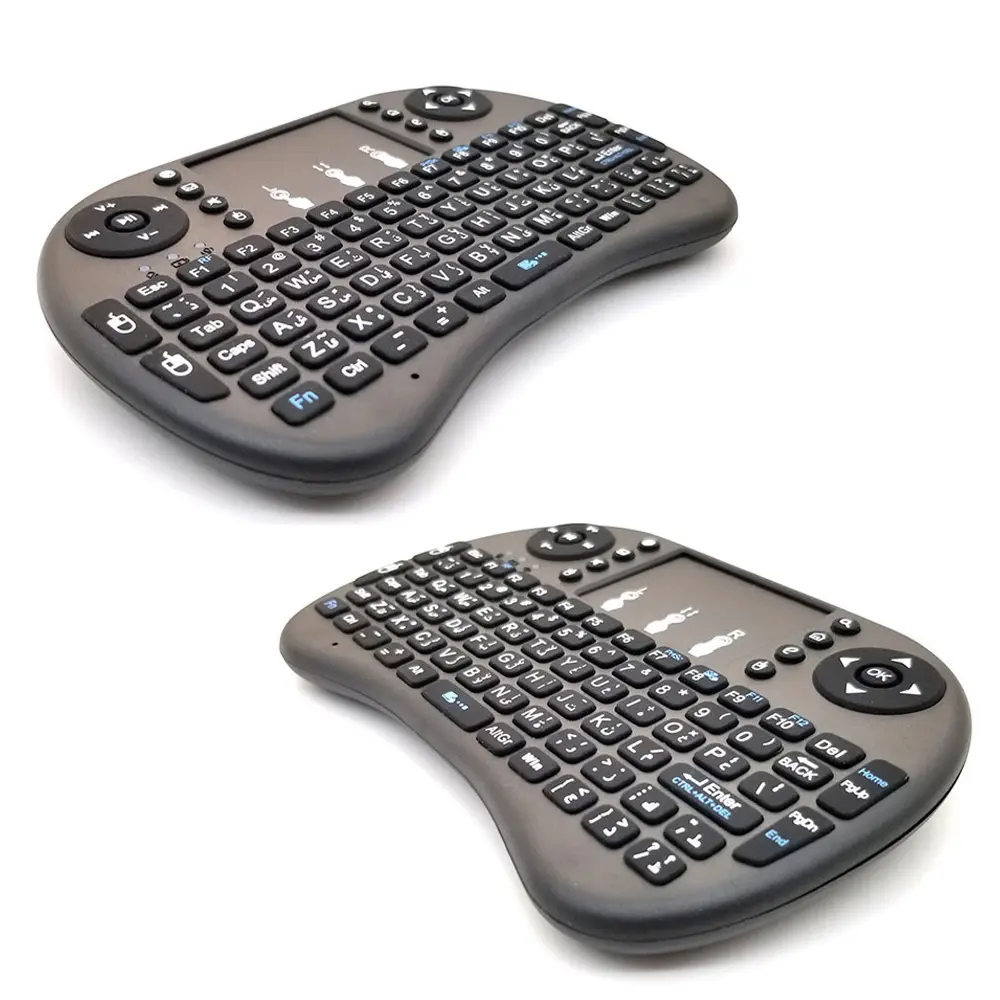 i8 Mini Wireless Battery Keyboard 2.4GHz English Language Air Mouse With Touchpad Handheld for Laptop Android TV Box PC product view