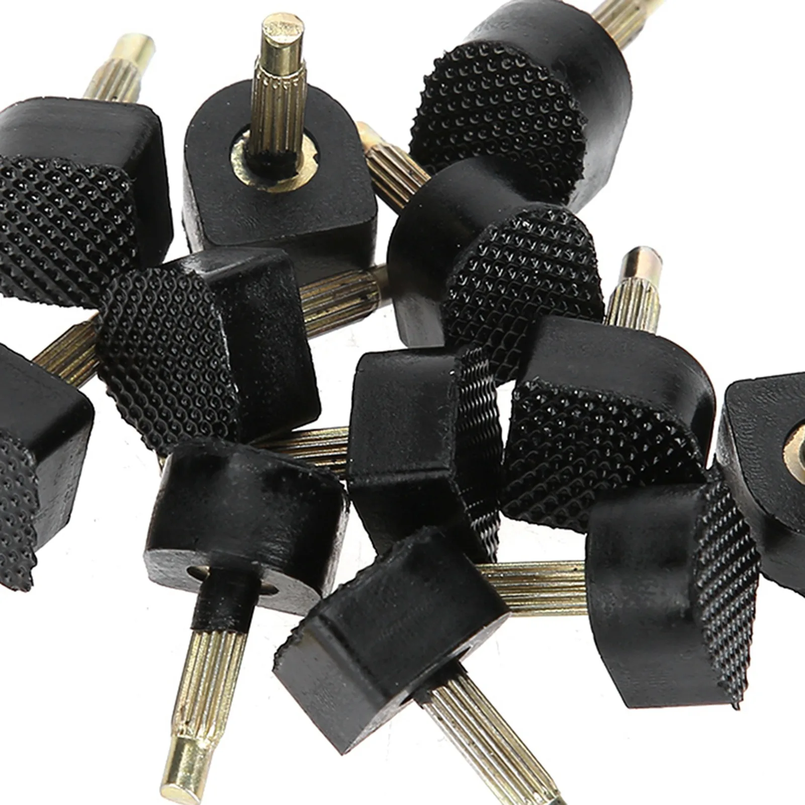 60Pcs High Heel Shoe Repair Nail 5 Different Size Shoe Repair Tips Taps Dowel Lifts Replacement Heel Stoppers Protectors detail