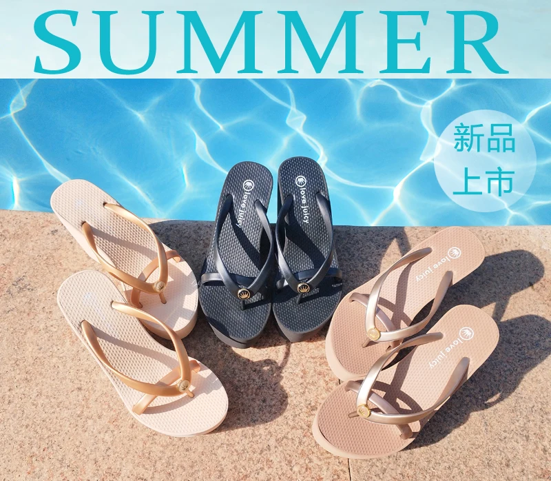 Summer Fashion Sexy Slim Super High Slope Heel Shoes With a Height Increase Of 11cm Non Slip Comfortable Party Beach Slippers detail