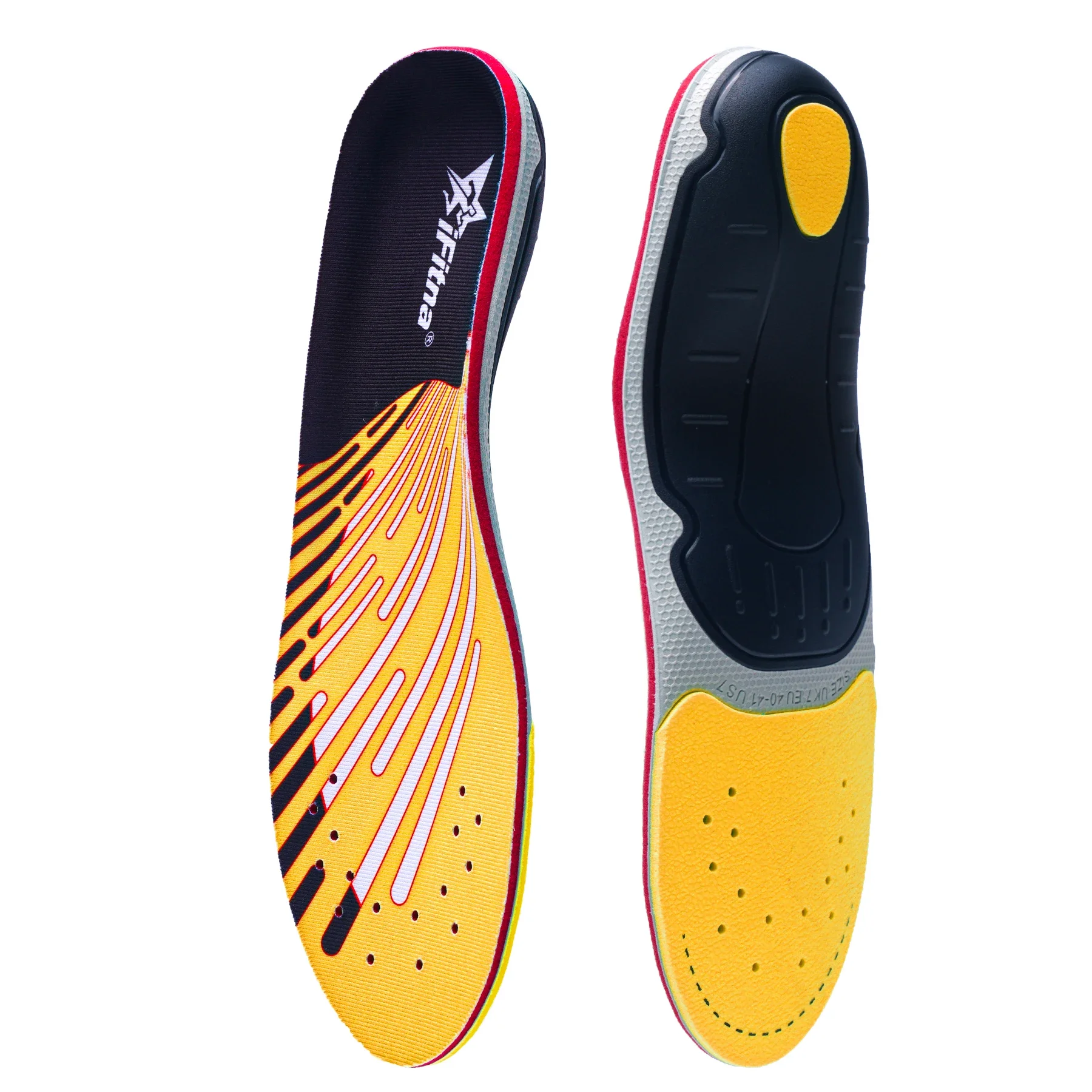 Severe Flat Foot Orthotic Insole Plantar Fasciitis Relieve Heel Pain Arch Support Shoes Insert For Women Men Sneakers Boots Sole detail
