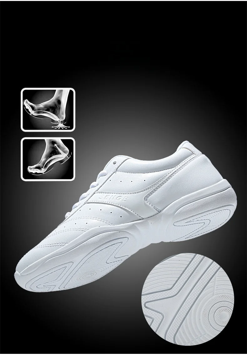 Dance Shoes Woman Men Ladies Modern Soft Outsole Jazz Sneakers Aerobics Breathable Lightweight Female Dancing Fitness Sport detail
