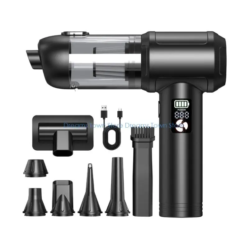 HX6A Portable Cordless Vacuum and Blower for Home Office, Car Seats and Desktop Clean detail