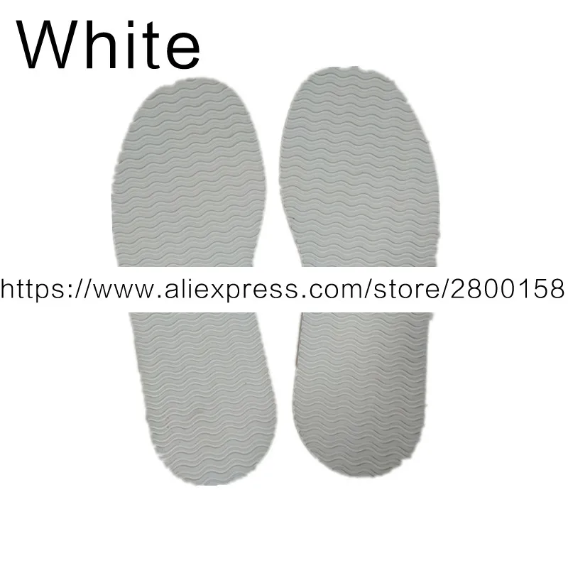 1 Pair DIY Rubber Full Sole Repair Shoes Tire Grain Wave Pattern Repair Worker Shoes Outsole 4mm Stick On Full Soles Heel Pads detail