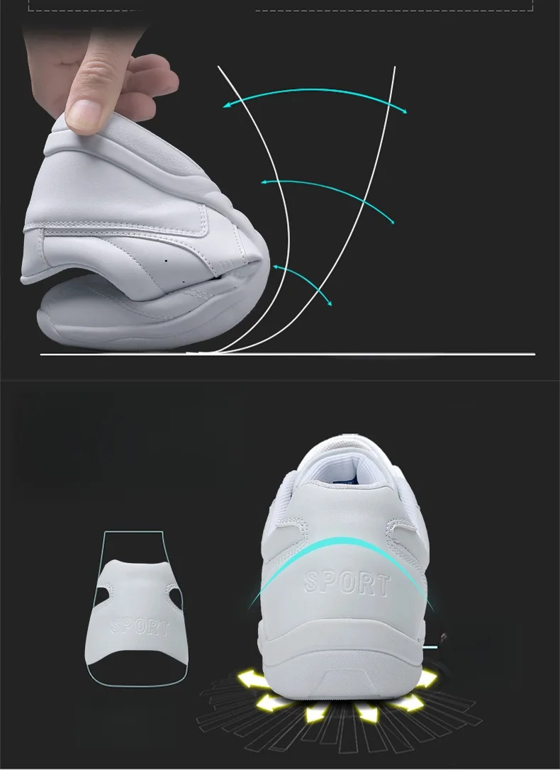 Dance Shoes Woman Men Ladies Modern Soft Outsole Jazz Sneakers Aerobics Breathable Lightweight Female Dancing Fitness Sport detail