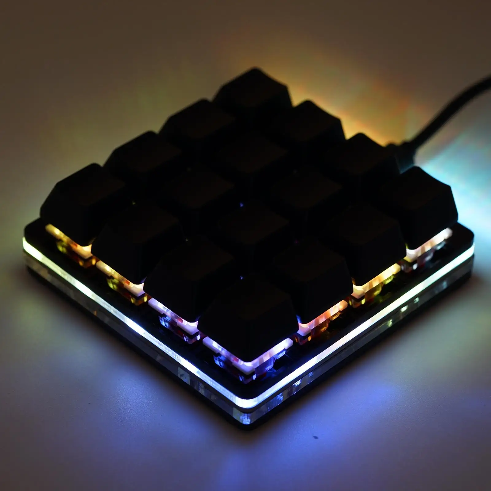 16/8Key Mini Keyboard Mechanical Keyboard Gaming Programming Custom Keyboard Keycaps For Photoshop SayoDevice detail