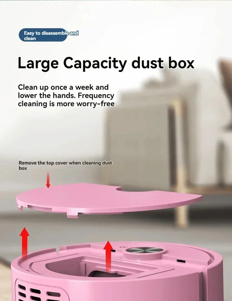 Smart Mini Vacuum Cleaning Robot Mopping Suction And Sweeping Integrated Fully Automatic Household Cleaning Sweeping Robot detail