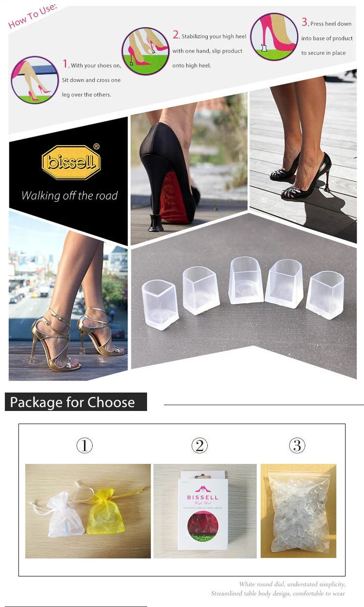 BD Dance Heel Set for Dancing Special-Purpose Latin Enpr Modern Enpr Latin Awl Heel Sleeve detail