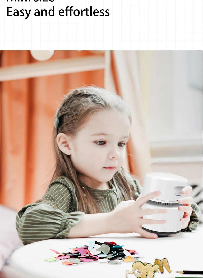 Electric small office portable handheld vacuum cleaner wireless desktop garbage cleaning car mounted electric suction cleaning detail