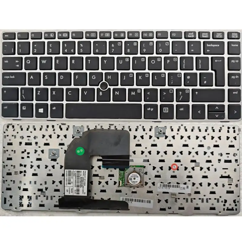 New US/RU Keyboard For HP EliteBook 8470B 8470P 8470 8460 8460p 8460w ProBook 6460 6460b 6470 6470b laptop Without Point stick product view