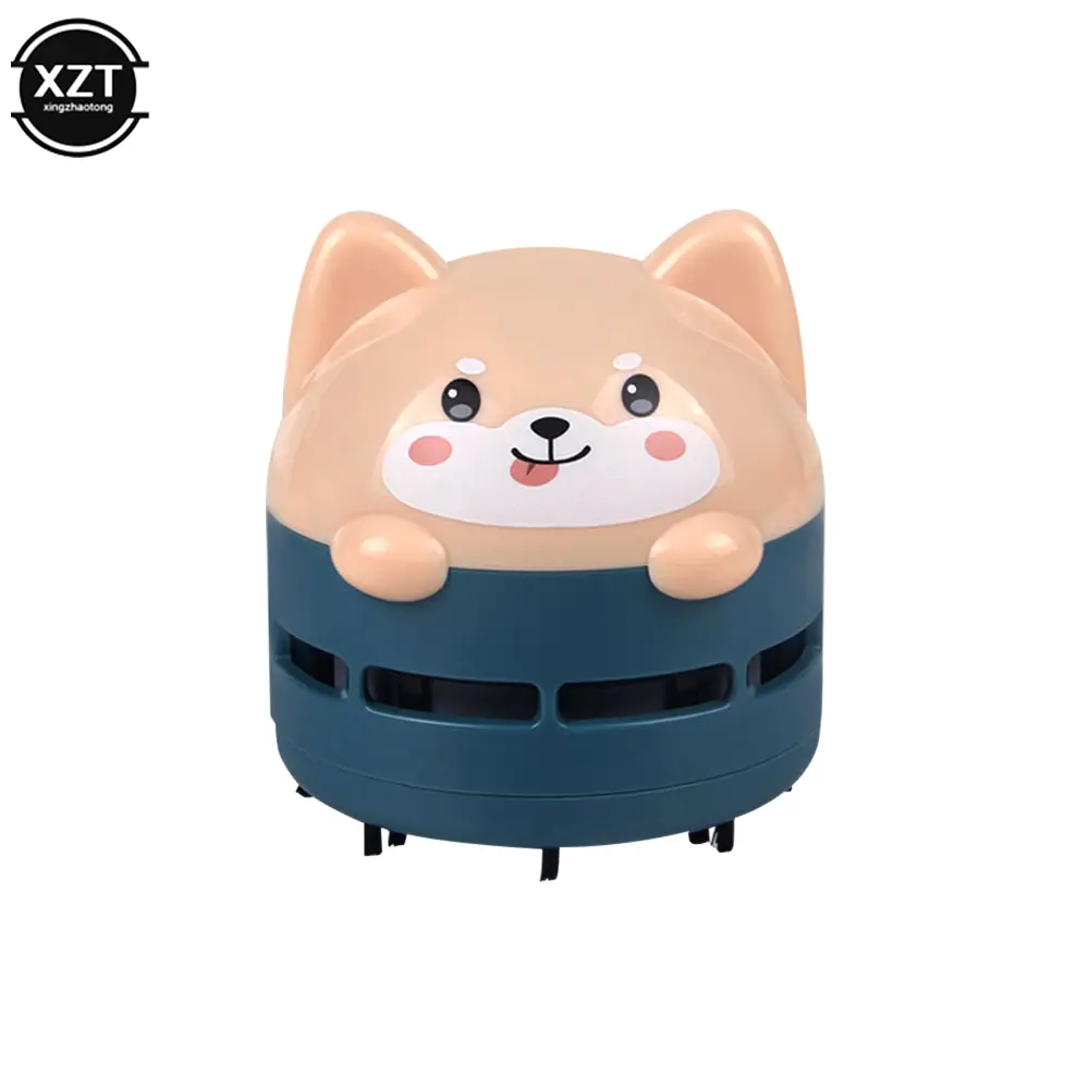 Mini Cartoon Animal Pattern Rechargeable Wireless Vacuum Cleaner Car Keyboard Vacuum Cleaner Handheld Usb Desktop Vacuum Cleaner product view
