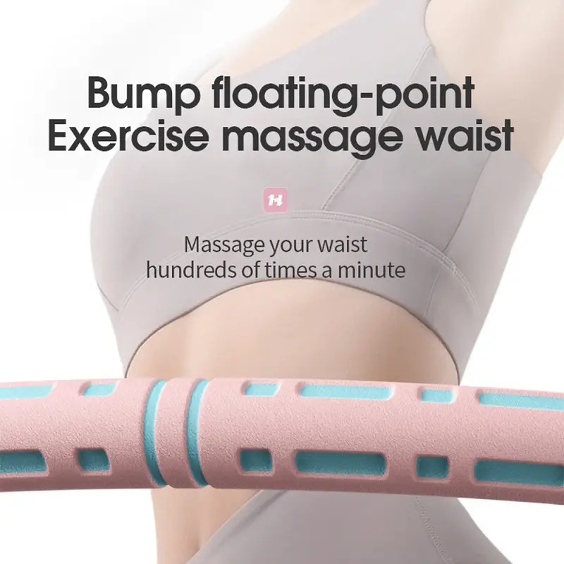 8 Section Sport Hoop Abdomen Circle Exercise Home Bodybuilding Lose Weight Yoga Hoop Exercise Crossfit Fitness Workout product view