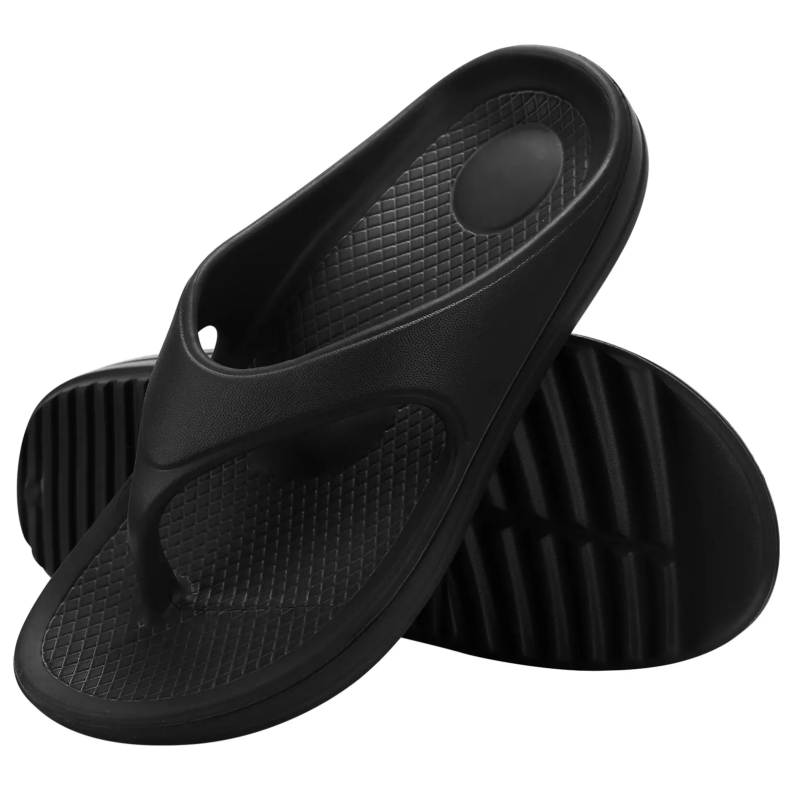 Bebealy Women Orthopedic Slippers With Arch Support Outdoor Men Slippers Soft Antiskid Home Slippers Indoor EVA Cloud Slippers product view