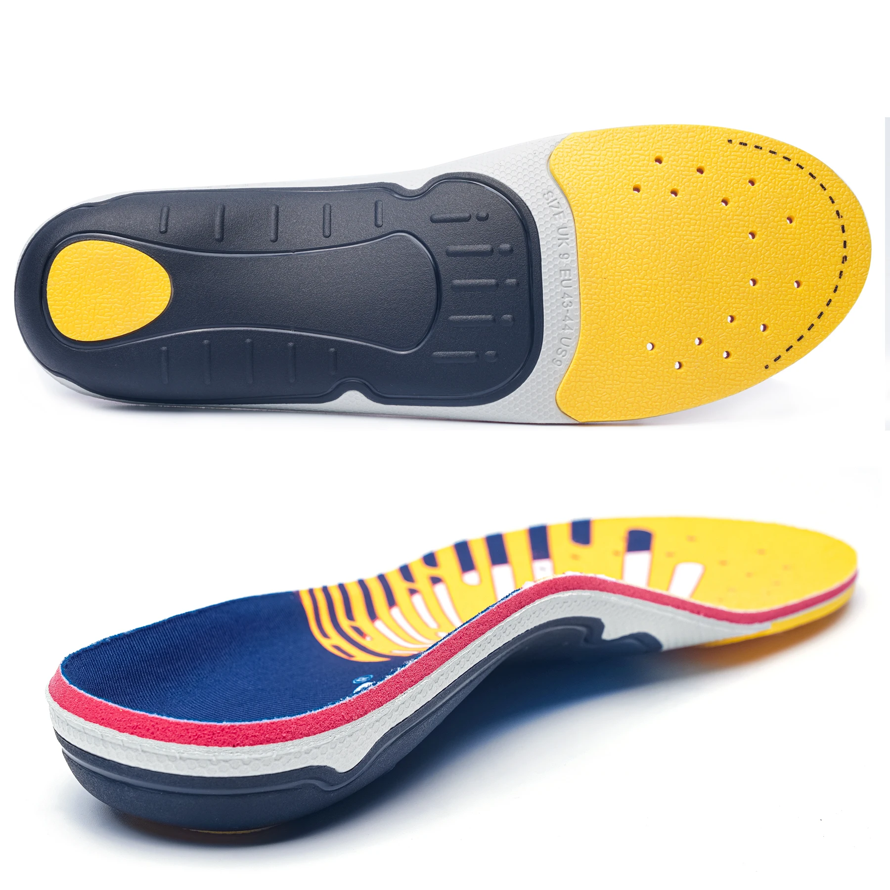 iFitna Plantar Fasciitis Relief Orthopedic Shoe Insole Metatarsal Pain Flat Feet Arch Support Insert Men&Women Standing All Day detail