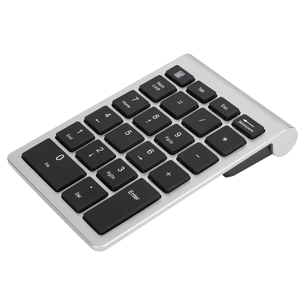 22Keys Numeric Keyboard 2.4G Wireless Mini Portable Ergonomic Design Digital Keyboard Numpad with USB Receiver for Office Laptop detail