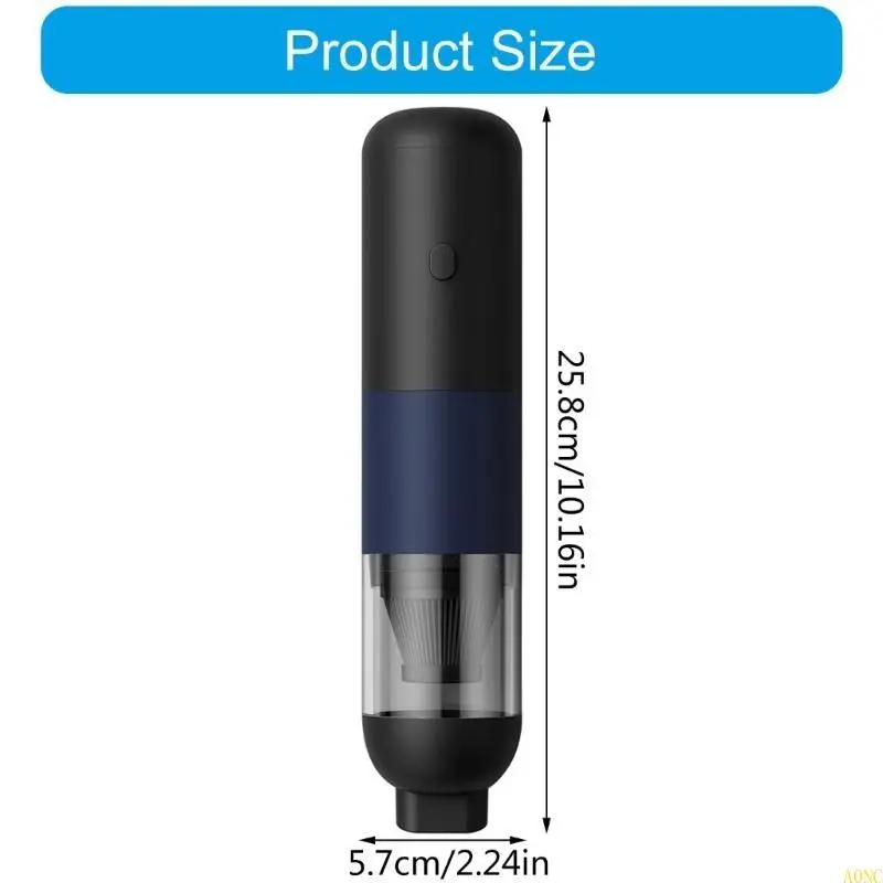 A0NC Convenient Desktop Vacuum Cleaner Wireless Car Vacuum Small Vacuum Cleaner Vacuum Dust Cleaner Great for Car Interior detail