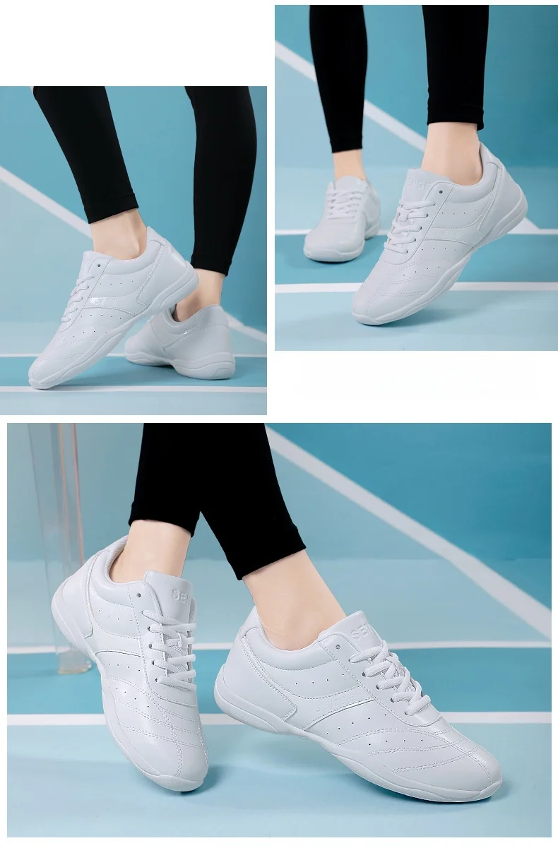 Dance Shoes Woman Men Ladies Modern Soft Outsole Jazz Sneakers Aerobics Breathable Lightweight Female Dancing Fitness Sport detail