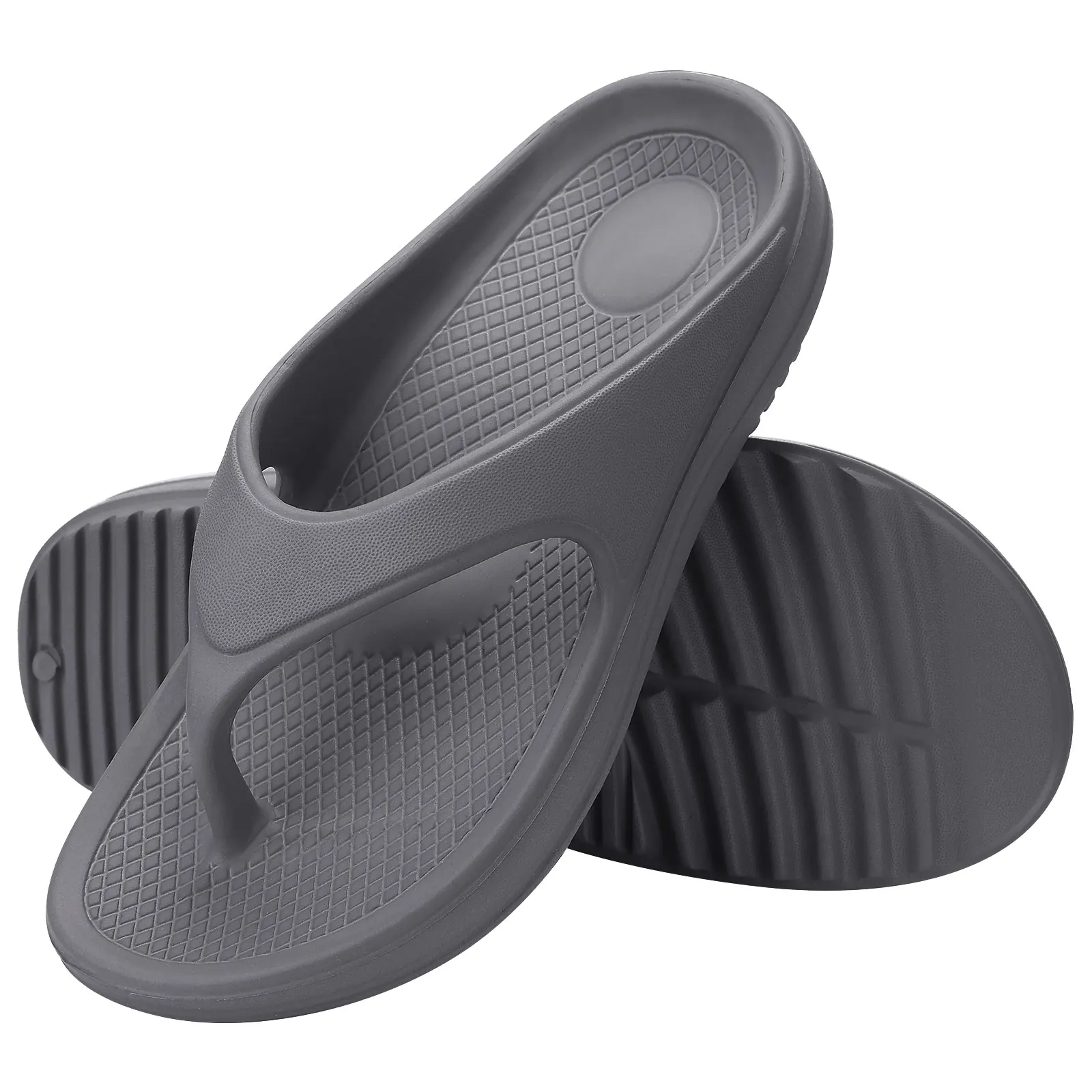 Bebealy Women Orthopedic Slippers With Arch Support Outdoor Men Slippers Soft Antiskid Home Slippers Indoor EVA Cloud Slippers detail