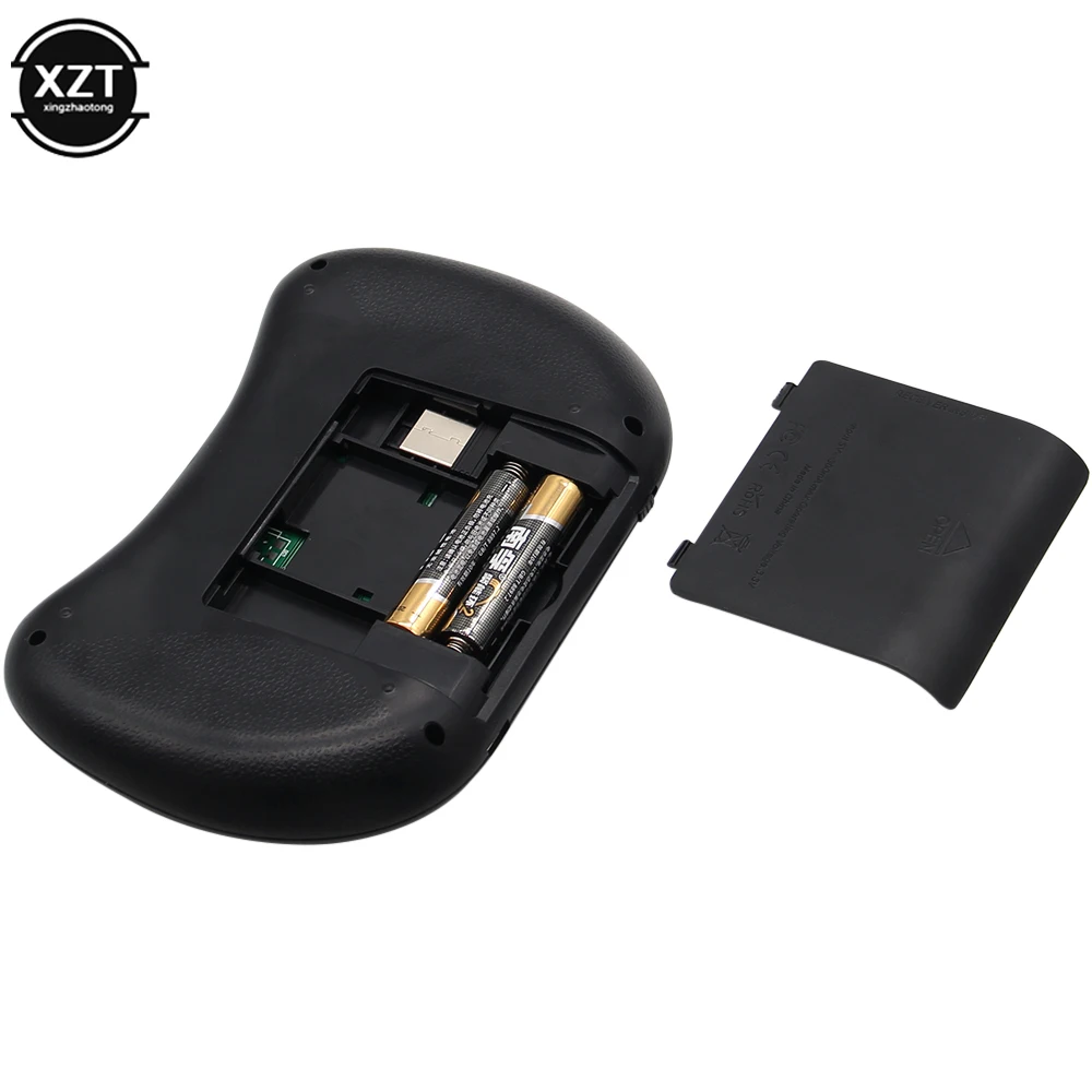 I8 2.4G Mini Wireless Keyboard Backlit English Russian Air Mouse Touchpad Remote Control For Laptop TV BOX USB Receiver detail