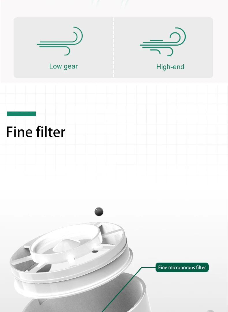 Electric small office portable handheld vacuum cleaner wireless desktop garbage cleaning car mounted electric suction cleaning detail