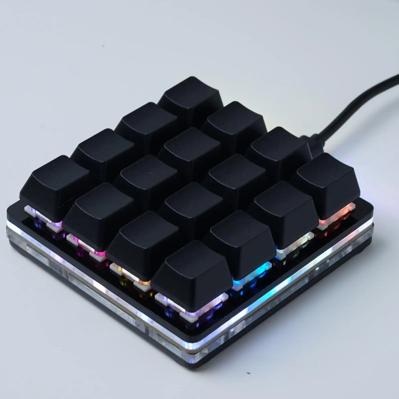 16/8Key Mini Keyboard Mechanical Keyboard Gaming Programming Custom Keyboard Keycaps For Photoshop SayoDevice detail