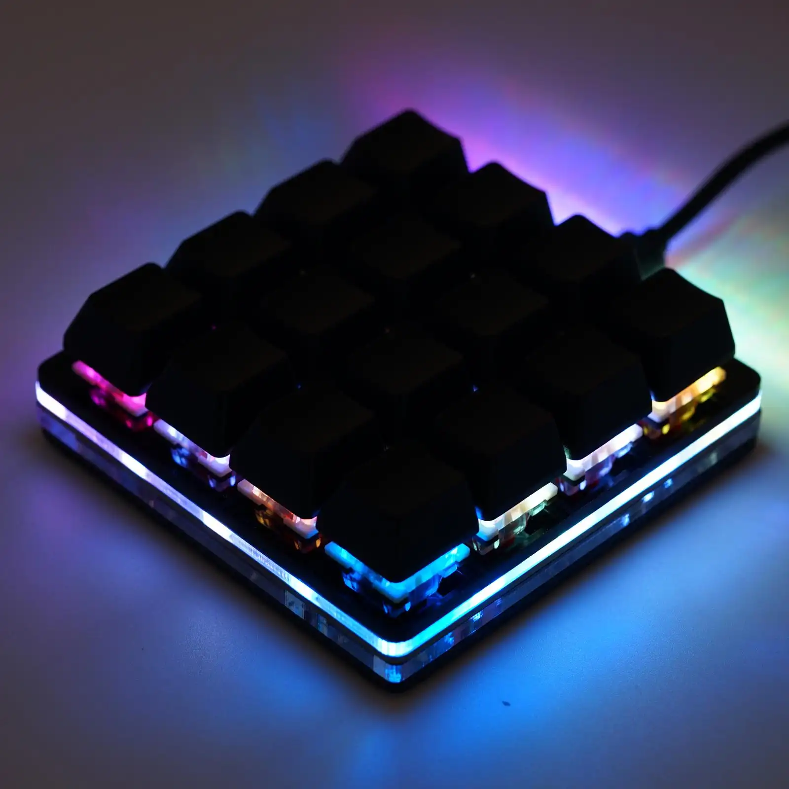 16/8Key Mini Keyboard Mechanical Keyboard Gaming Programming Custom Keyboard Keycaps For Photoshop SayoDevice product view